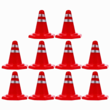 Cones Traffic Road Mini Cone Roadblock Signs Plastic Constructionsign Safety Kids Parking Training S Sand