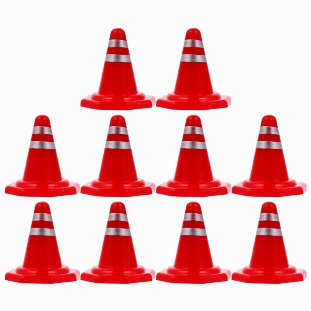 Cones Traffic Road Mini Cone Roadblock Signs Plastic Constructionsign Safety Kids Parking Training S Sand 885677718614