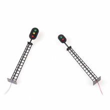 1:87 Railroad Train Signal Light For Kids Dollhouse Building Model Accessories