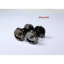 20 PCS 1/87 Ho Scale Train Wheel Alloy Fittings Refit Wheel Universal Accessories Suitable for Sand Stable