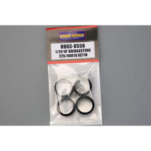 1/24 Resin Retrofit For Car Models Hobby HD03-0556 18 Brigeston 225/40R18 RE71R Tires Hand-made Models Rubber Parts
