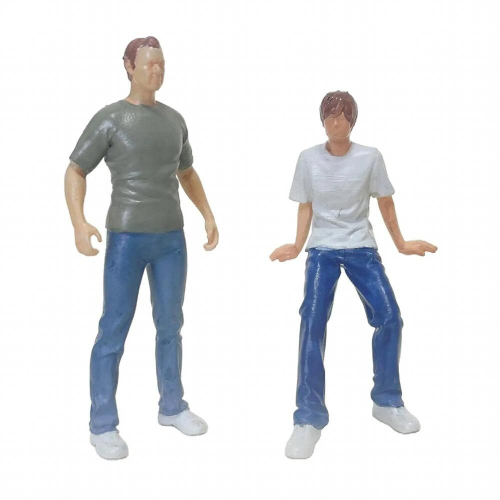 Simulation People Model 1:32 Character Model Toys for Train Railway Landscape 2