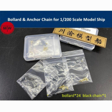 Bollard & Anchor Chain for 1/200 Scale Model 24 bollards/set TMW00103(Anchor not included)
