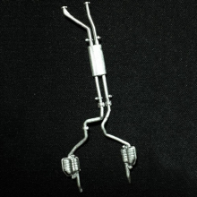 1/64 Exhaust pipe parts accessories set for car toy vehicle collection display show