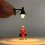 2PCS Simulation LED 1:87 HO Scale Train Wall Lamp Light for Sand Table Model Scenery Layout In Building Accessories 1