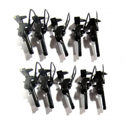 10Pcs/set 1:87 HO Scale Train Coupler Hooks Sand Table Decoration For Model Building Kits -