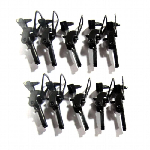 10Pcs/set 1:87 HO Scale Train Coupler Hooks Sand Table Decoration For Model Building Kits - 1