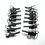 10Pcs/set 1:87 HO Scale Train Coupler Hooks Sand Table Decoration For Model Building Kits - 5