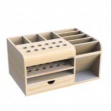 21 X 13.8 X 10.4cm Wooden Tools Storage Box Holder Tools Organizer For Repair Tools Model Accessories Arrival