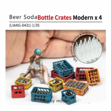 1/35 1/48 1/72 Modern Plastic Frame Beer Soda Battlefield Car Tank Scene Making Hobby Accessories