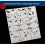 Alexen AJ0117 Coating Damage Effects Leakage Spray Stenciling Template Model Aging Tools 1