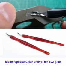 Model Making Tool 502 Glue Miss Drop Cleaning Remove Traces Stainless Steel Remove Shovel