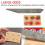 LIANG-0005 Special Splashes Effects Airbrush Stencils Tools for 1/35 1/48 Model 3