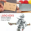LIANG-0005 Special Splashes Effects Airbrush Stencils Tools for 1/35 1/48 Model 6