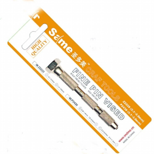 Large Hand Drill Model Precision Drilling Tool Four Clips and 5 Bits 0.3~3.2mm 2