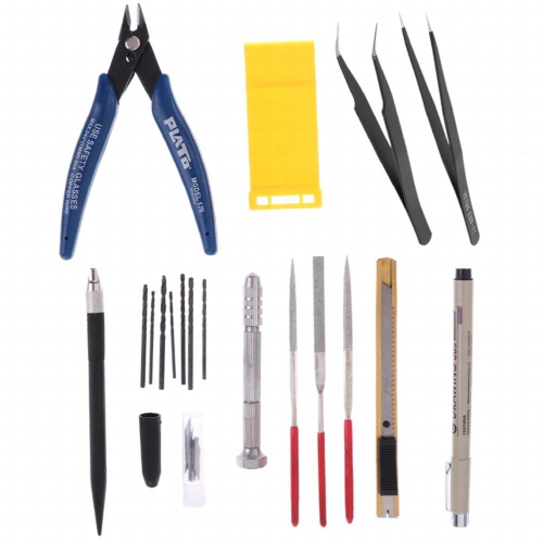 Professional Basic Tool Craft Set For Car Model Building Kits for Modeler 1