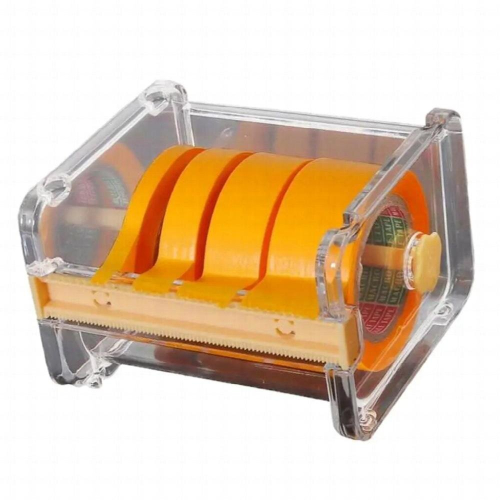 Diy Craft Painting Model Adhesive Tape Cutter With 4Pcs Paint Marking Line Curve Roll Tapes Cover 6Mm/12Mm/18Mm/24Mm 885677749151