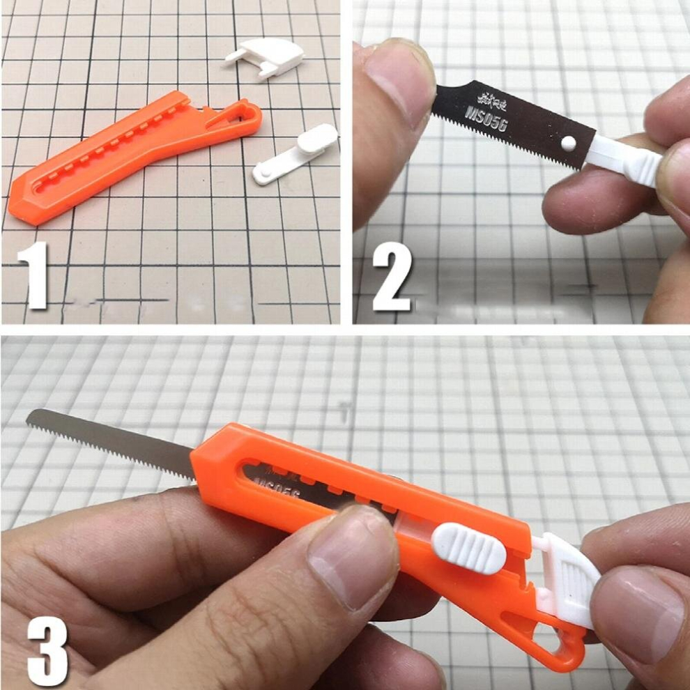 Handy Model Cutting Mini Hand Saw Blades 2 In 1 Diy Craft Hacksaw Tool 885677750638