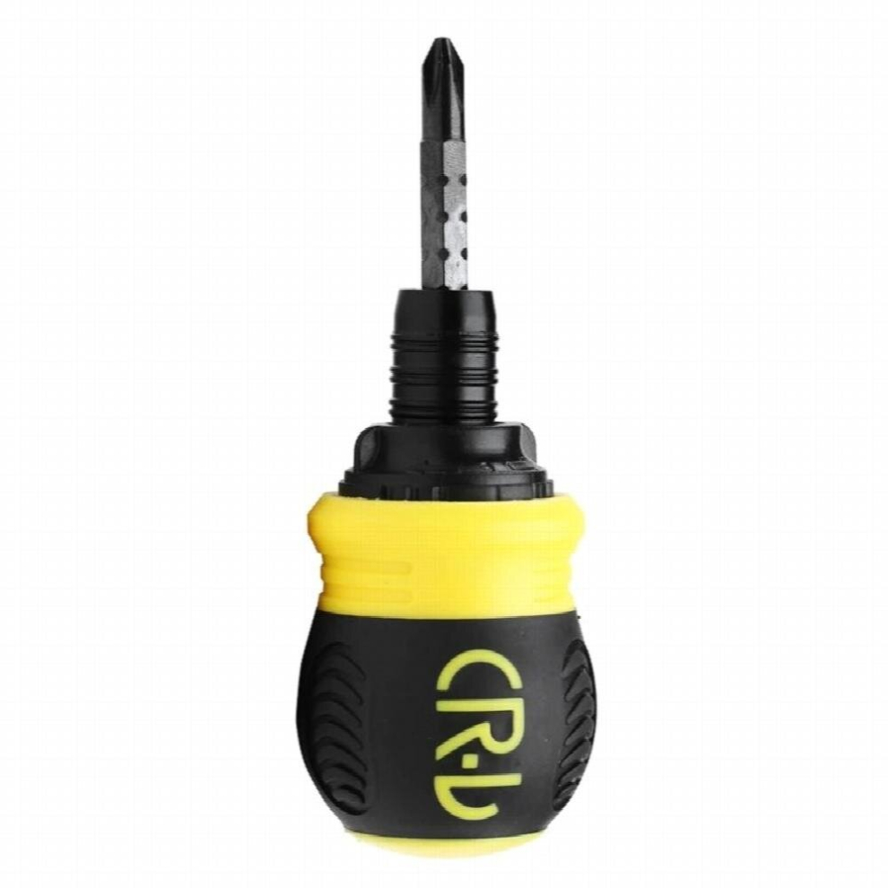 Home Use Interchangeable Screwdriver Repair Tool Short Handle Cross Groove Drill Dual Purpose Improve Daily Supplies 885677749717