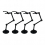 4x Base Adjustable Support for 1/144 Model 6 4