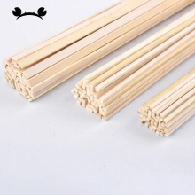 20pcs 30cm50cm Length Round Bamboo Stick for Crafts Food Ice Lollies and Model Making Cake Dowel DIY Durable Building Model