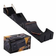 Kids Mini Scooter/Fingerboard Set Ultimate Park for Boys/Girls Birthday for Kids 6-8 Creative Relieve Boredom Game