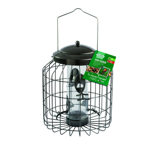 GARDMAN DECORATIVE SQUIRREL PROOF FEEDER SEED FEEDER GARDEN HANGING