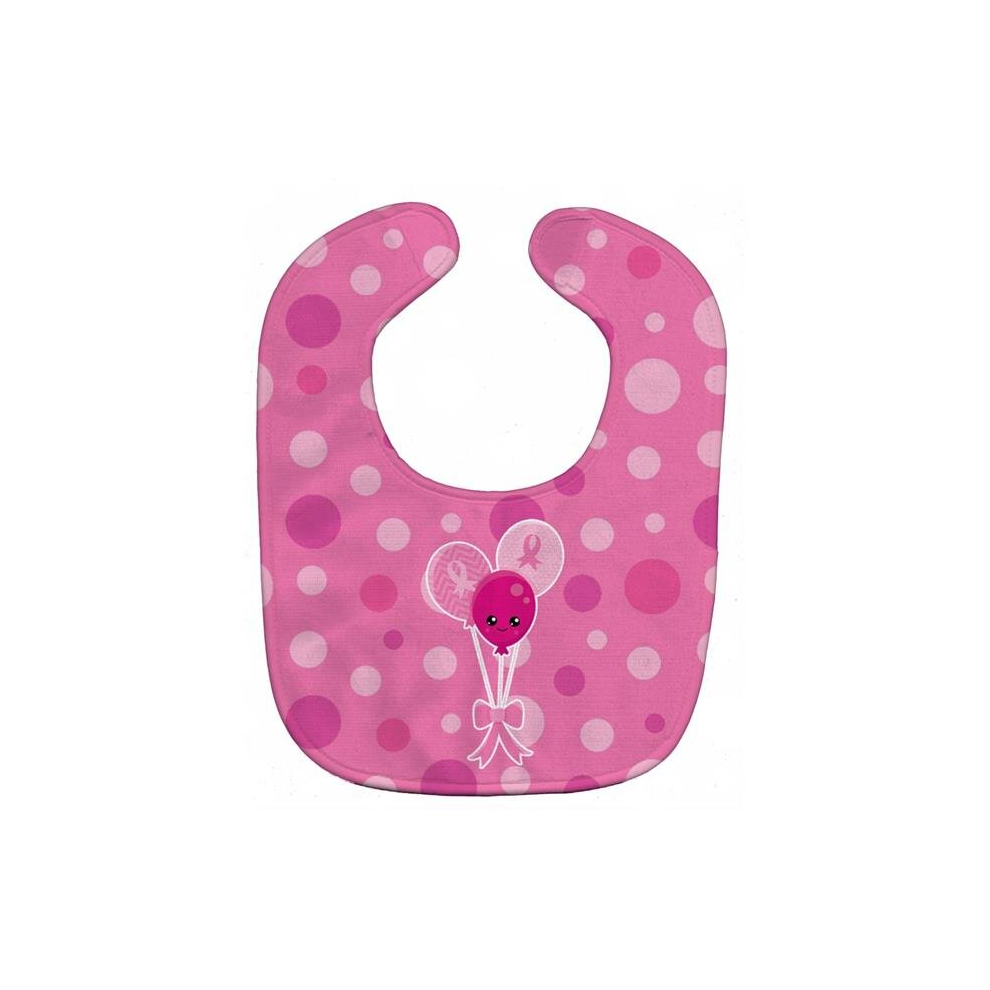 Breast Cancer Awareness Ribbon Balloons Baby Bib Stationx