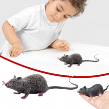 Educational Game 3 Years Animal Plastic Soft Horror Mouse Simulation Toy Halloween Decoration Novelty Funny Toy*1pcs