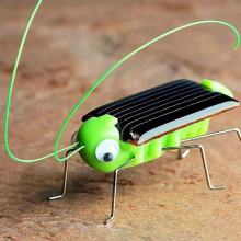 1 PCS Children Baby Solar Power Energy Insect Grasshopper Cricket Kids Toy Gift Solar Novelty Funny Toys