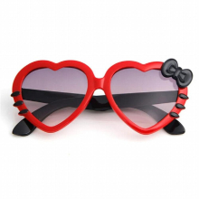Sunglasses for Kids Girls Boys Heart-Shaped Bowknot Anti-UV Sunglasses Party Photography Props Outdoor Beach Headwear