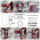 WH40K Chaos Knight Tracker Favour/Wounds Two sets 1