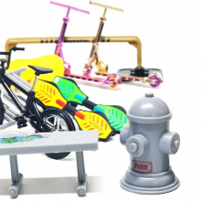 Kids Mini Scooter/Fingerboard Set for Boys/Girls Birthday for Kids 6-8 Creative Relieve Boredom Game