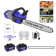 1200W Powerful Electric Chainsaw 16-Inch (40cm) Bar Brushless Motor Cordless Chainsaw 3 Year Warranty