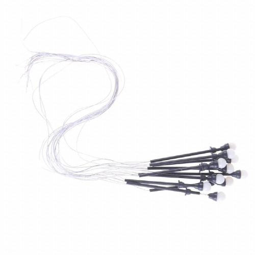 10pcs/set Model LED Street Lamp Lighting Single Head Train Layout Toys
