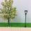 10pcs/set Model LED Street Lamp Lighting Single Head Train Layout Toys 3