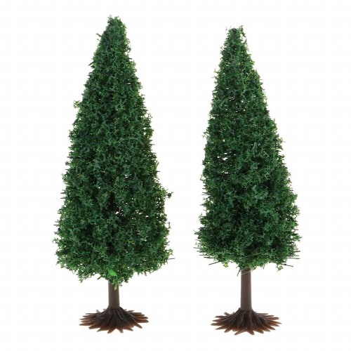 10 Pieces Model Trees Diorama Grass Forest Ground Cover Scenery