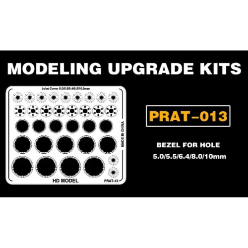 Mecha Models Detail Upgrade Metal Etch Plate Kit 13-18 Models Hobby Transform Accessory