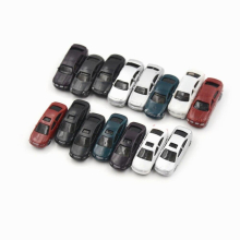 Painted Model Cars Building Train Layout Scale HO (1 to 100) CB100-3 Model Building Toy Kits Kid Children and WSFS Gears