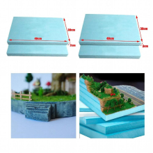 2Pcs DIY Landscape Scenery Building Polystyrene Boards Modelling Foam Plate