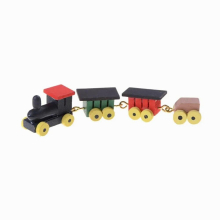 Arrival Wood Trains Model Toys for Children Dollhouse Painted Wooden Toy Train Set and Carriages ,Tractor