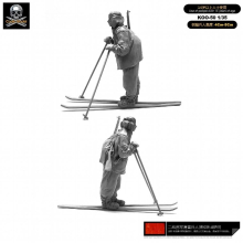 1/35 Resin Model Kits Resin Soldier self-assembled Koo-50