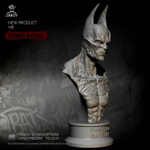75MM Resin Bust Model Self-assembled TD-2213