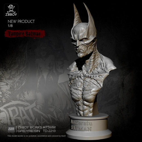 75MM Resin Bust Model Self-assembled TD-2213 1