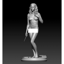 1/18 Scale Die Cast Resin Doll Model Assembly Kit Female Teacher Model 100mm Needs Assembly Unpainted
