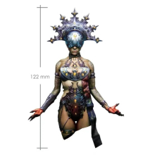 122mm Resin Bust Model kits Fantasy Unassambled Unpainted S280