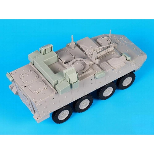 1/35 Die Cast Resin Doll Model Assembly Kit Stryker Trophy Missile Active Defense System Modification Zero 1