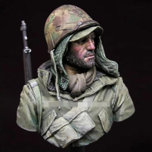 1/10 Resin Bust Model kits Unassambled Unpainted S163