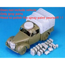 1:35 Scale Resin Die-casting Armored Vehicle Parts Modification Does Not Include Unpainted Car Models 35459
