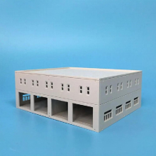1/87 Ho 1/150 N Scale Sand Table Building Model Train Plastic Assembled Scene Architecture Decoration Kits